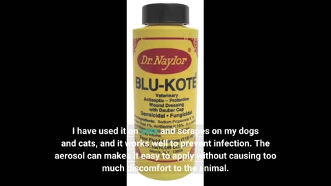 Customer Reviews: H.W. NAYLOR Dr. Naylor Blu-Kote - 5 Ounce Aerosol