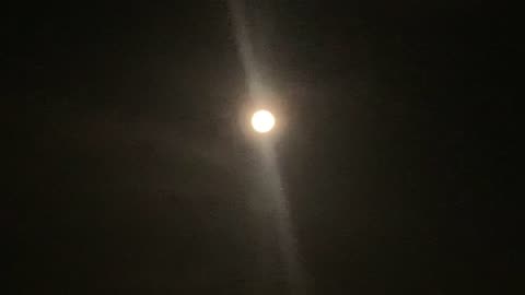 Moon at night