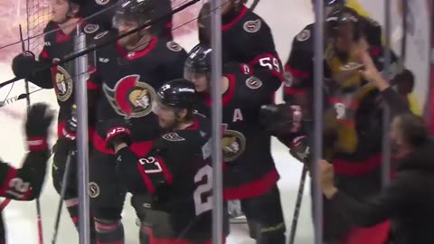 Batherson, Stützle team up for OT winner