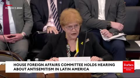 Maria Elvira Salazar Chairs House Foreign Affairs Committee On Antisemitism In Latin America