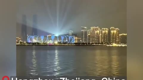 The fireworks display at the opening ceremony of the Hangzhou Asian Games was actually CG