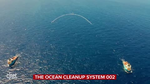 The Ocean Cleanup begins cleaning the Great Pacific Garbage Patch