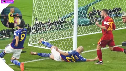 Tanaka controversial goal for Japan vs Spain that knocked Germany out of World Cup in Qatar 2022