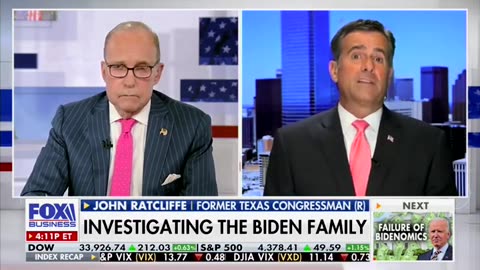 Former DNI John Ratcliffe Says Garland Will Be Biden's 'Fall Guy' Over Hunter Biden Plea Deal