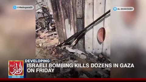 Gaza Updates: Israeli Bombing Kills Dozens