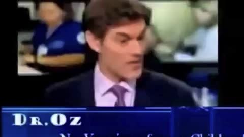 Dr Oz - My wife doesn't vaccinate our kids.