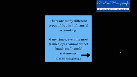 Management Science Series: 7 Frauds in financial accounting 🔍