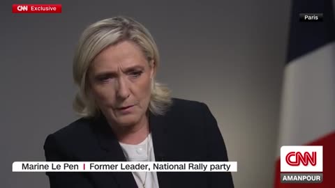 You're kidding me, right?': Amanpour challenges Le Pen on 'far-right