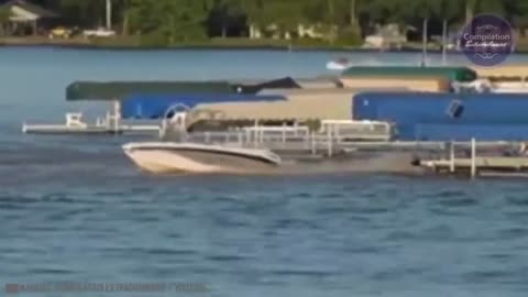 IDIOTS DRIVING BOATS CAUGHT ON CAMERA