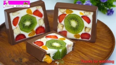 Mix Fruit Chocolate Cake