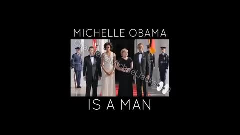 😝MICHELE OBAMA IS A MALE 🤫BIG MIKE