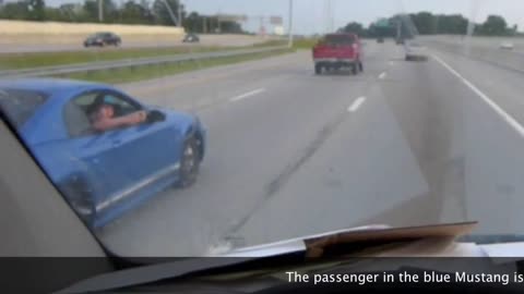 Ice cream man gives free popsicle on highway