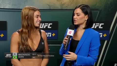 I always do better in the spotlight - Mackenzie Dern on main event fight vs. Yan Xiaonan | ESPN MMA