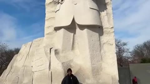 Octavius and Kiki 1/15/2024 Celebrate Holiday | Dr Martin Luther King Memorial in Washington DC