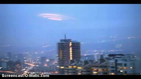 Amazing Cloud Ship UFO Over Turkey Dec 2012