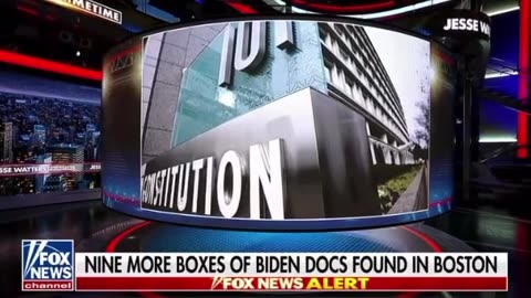 🚨 Fox News alert 🚨 nine more boxes of Biden docs found in Boston