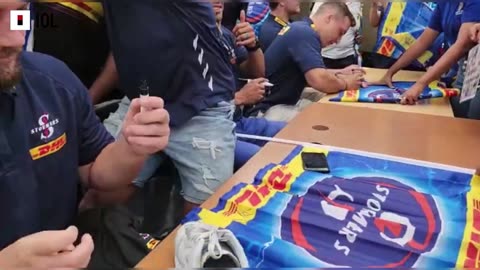 WATCH: DHL Stormers visiting children at the Victoria hospital