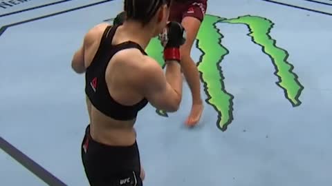 ufc zhangweili VS joanna