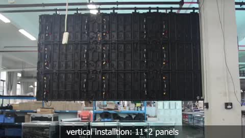 Roll Out LED Video Screen