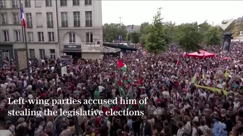 Thousands protest in France after Macron picks Barnier as prime minister