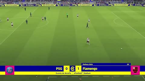 Primeiro jogo do torneio Flamengo x Paris Saint German