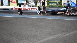 Melissa's third pass NHRA Super Comp