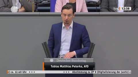 Tobias Matthias Peterka Rede vom 14.06.2024 – Digitalisierung der Justiz