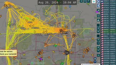 CHINA still over North Phoenix AZ on Aug 20th 2024