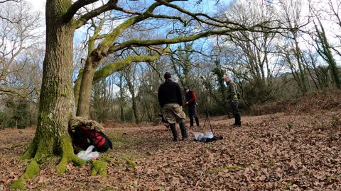 Spending time at an iron age fort in New forest sppeedlapse