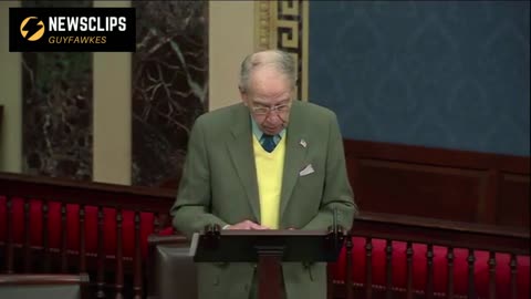 Senator Chuck Grassley Speaks On Blockade Of Americans Adopting Kids In China