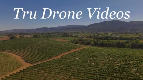 Napa Valley drone video