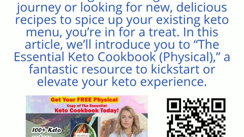 The Essential Keto Cookbook (Physical),