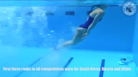 Women diving champions