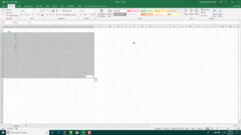 MS Excel Tutorial - Lesson 13 - Undo and Redo