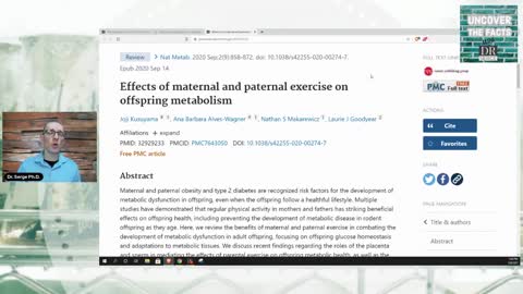 Maternal nutrition impacts offspring health!