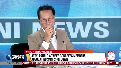 Atty. Panelo blasts 'wrongful' calls for SMNI shutdown