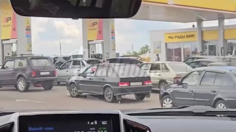 PANIC IN RUSSIA Locals are fleeing, shops are closing, & there are queues at gas stations