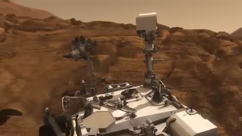 Mars Science Laboratory Curiosity Rover Animation