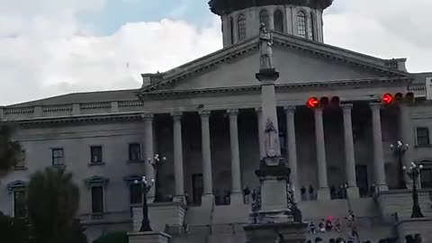 Soros funded BLM protest at Columbia, SC state house