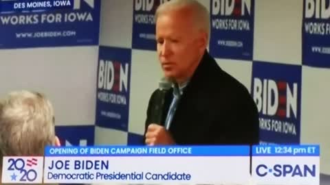 FLASHBACK: Joe Biden references child molestation memes.