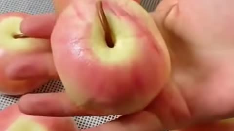 Apple Shaped Buns cake