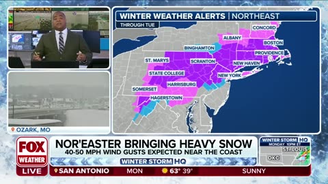 Boston Declares Snow Emergency As Northeast Braces For Disruptive Nor_easter