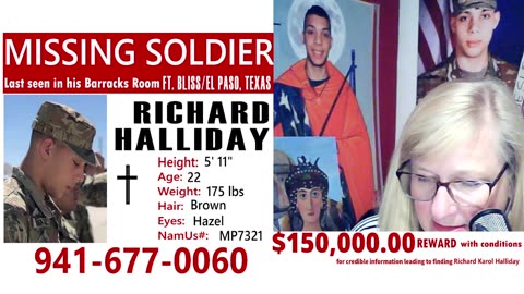 Day 1174 - Find Richard Halliday - Israel, Dallas manufactured Alibi SHARE