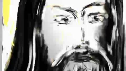 Jesus Christ _Immanuel_,Time Lapse Hand drawing part 2.#jesusart #art #timelapsedrawing