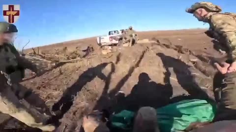 🙏 Video of the evacuation of our wounded soldier.