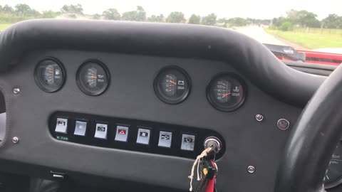 1986 Marcos GT View from Drivers Seat, RHD