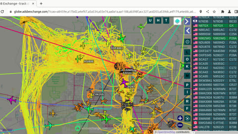 Bird NaziPac Skywest N821PA gang bang L88 night - Feb 15th 2024 -