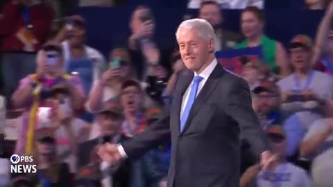 Bill Clinton speaks at 2024 Democratic National Convention | 2024 DNC Night