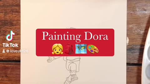 Dora The Explorer Painting