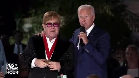 Biden on Elton John - Its All His Fault We Are Spending 6 Billion on HIV and AIDS This Month